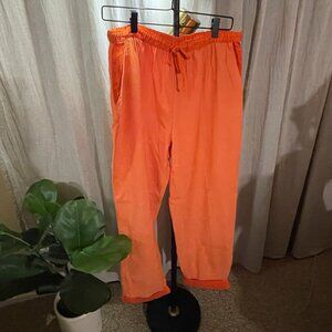 Orange trousers - vintage LG